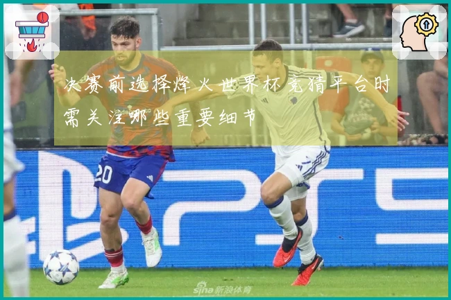决赛前选择烽火世界杯竞猜平台时需关注哪些重要细节